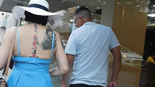 I saw him sitting in a bar and brought him home to fuck him hard