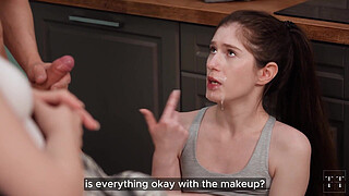 I love the feel of a shaft in me while cooking breakfast.