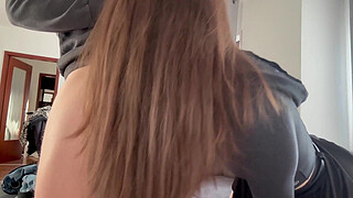 Stepsister makes me cum twice!