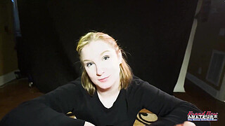 Busty Blonde Coed Lottie Peers Gets Her Pussy Deeply Fucked In Doggystyle!