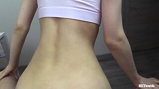 couldn't resist and Cum Inside my Stepsister Hiyouth CREAMPIE