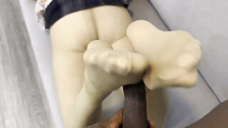 Horny Mature Rita Sucking Black Shaft POV With Cumshot