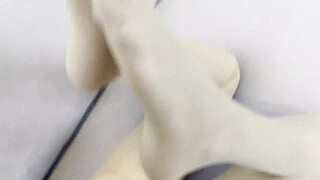 Horny Mature Rita Sucking Black Shaft POV With Cumshot