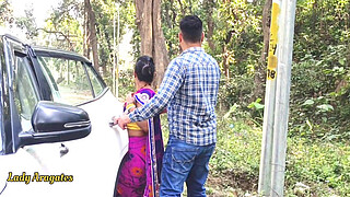 Desi Family Sex , Stepfather Caught His Stepdaughter From Outside Village For Sex