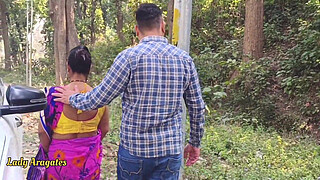 Desi Family Sex , Stepfather Caught His Stepdaughter From Outside Village For Sex