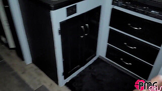 ASIAN WHORE GETS CAUGHT FUCKING HUGE BBC OUTSIDE