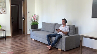 Private Lesson: The Blonde Teacher Seduces Her Student and Gets Fucked