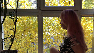 Girl Sucks Her Boyfriend Deep Shaft and Gets Cumshot