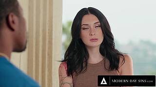 MODERN-DAY SINS - Dirty Charlotte Sins Offers Anal Sex To Stepsister's Husband While She's Away