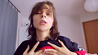 Cum in the Mouth or on the Face? she chose both