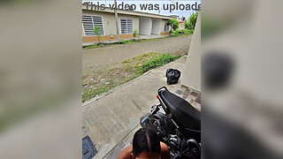 After the party, the babe waits for the Uber and I convince her to go to my house.