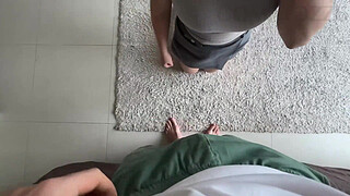 She offered a Pie, but got a Creampie