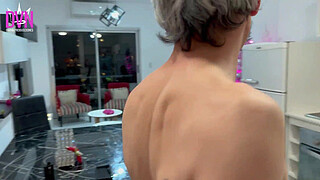 Unfaithful - She agrees to a double penetration anal 3some to keep her secret