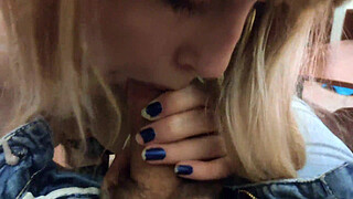 fucked a gorgeous chick in high heels, cum in her mouth