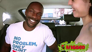 Briseida Myers gets her anus smashed with a black shaft. This chick has no limits!