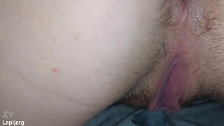 Putting all my milk in my Argentine stepsister's vagina, cumming inside