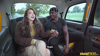 Fake Taxi - Interracial hardcore threeway in a taxi