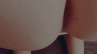 Stepsister's prank ended with a DOUBLE CUM in her pussy