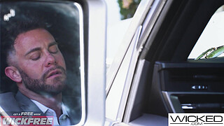 Hot Wife Day Dreams About Eating Blonde's Pussy While Getting Fucked