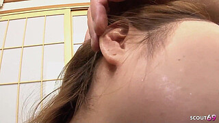 Small Tits blonde Asian Babe Pick Up for real Amateur POV Creampie Fuck in Uncensored JAV Porn in Japan