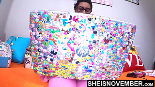 4K UHD New Dramatic Reality Taboo Step Family Story! Step Dad Stole My Diary: Pressured Into Rough POV Missionary And Sideways Sex, Giant Titties Udders Exposed, Young Busty Ebony Geek Step Daughter Sheisnovember Fuck Big Shaft By Msnovember