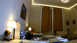 Hot Tight Shaved Pussy Big Tits Babe comes for Casting turns into a Porn Shooting for Pantyhose Academy