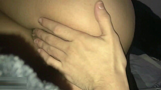 I find my stepsister's whore very horny, she turns me on and I end up fucking her cum-buttocks SPANISH PORN