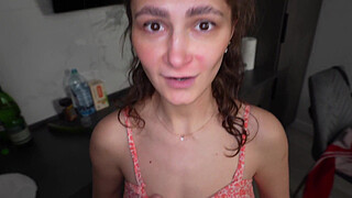 Busty Stepdaughter wanna anal orgasm- "Daddy, I never tried Anal sex"