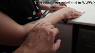 I fucked my friend's mom in the kitchen after his birthday