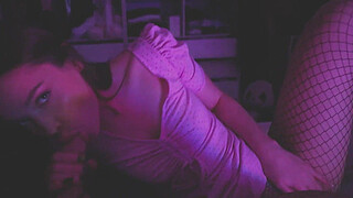 Evening movie viewing