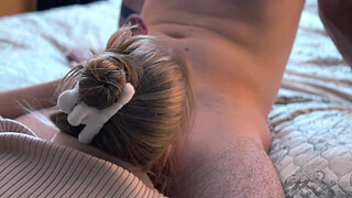 The guy treated his young Russian girlfriend with a sweet cock