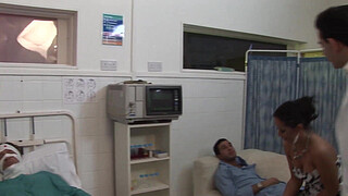 Amy Anderssen And Kaia Kane Take Care Of A Patient With A Good Suck And Fuck