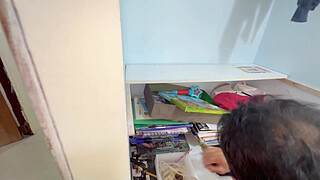 Daddy fuck us please!! - homemade threeway