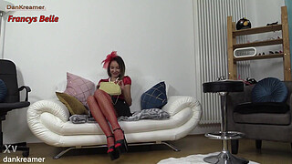 Anal creampie for Francys