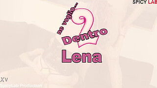 I want 2 cocks inside: hot and curvy Lena fucked in pussy and destroyed in arse by Captain Eric and Alabor