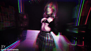 A Delectable Creampie For The Goth Girlfriend Addison