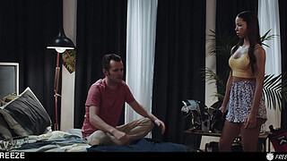 Ebony Whore Lia Lin Used and Fucked while the Time is Frozen - Freeze Face Fucking