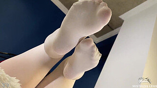 Goddess big butt in lacy pink panties bounces on your face POV