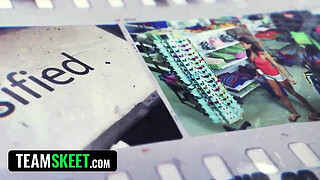 Shop-lifting Bitch Gets More Than She Bargained For