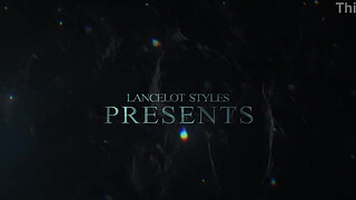 Sexy teen Belinda pink in erotic milk show in first DP interracial