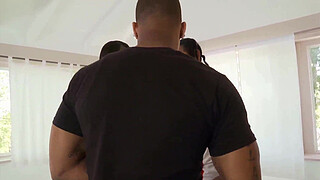 Gangbang for black Student chick - Part 2