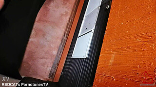 Useless guy with small dick came to fill my cunt with CUM