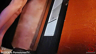 Useless guy with small dick came to fill my cunt with CUM