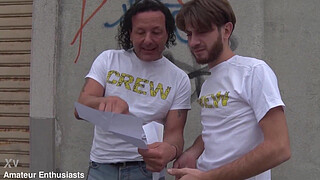 With Svetlana graffiti, crazy blowjobs