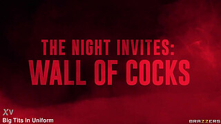 The Night Invites: Wall Of Cocks Nadia Jay / Brazzers/ Enter XVPROMO on official site for discount