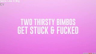 Two Thirsty Bimbos Get Stuck & Fucked Kira Noir, Kay Lovely, Chloe Surreal / Brazzers/ Enter XVPROMO on official site for discount