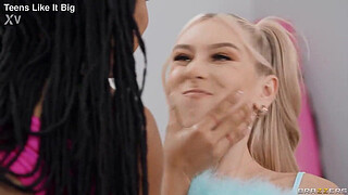 Two Thirsty Bimbos Get Stuck & Fucked Kira Noir, Kay Lovely, Chloe Surreal / Brazzers/ Enter XVPROMO on official site for discount