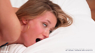 Have you seen how Lily Blossom moans with a cock in her booty?