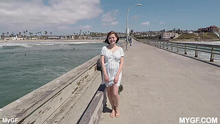 Aria Shows Off Oily Tits