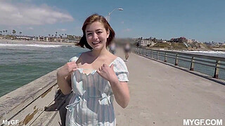 Aria Shows Off Oily Tits